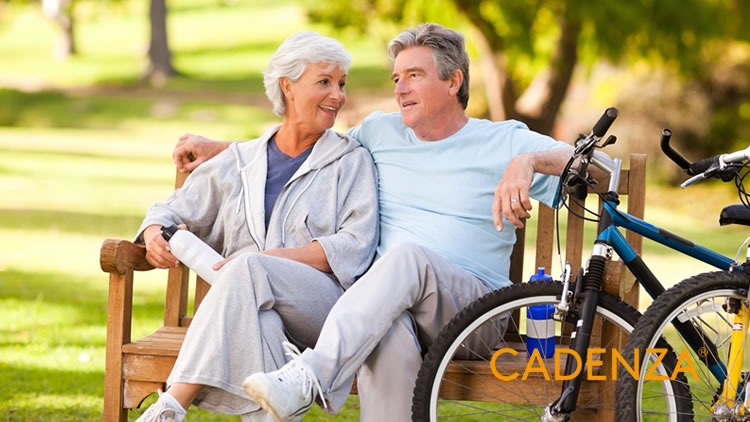 Elderly people wearing CIC hearing aids