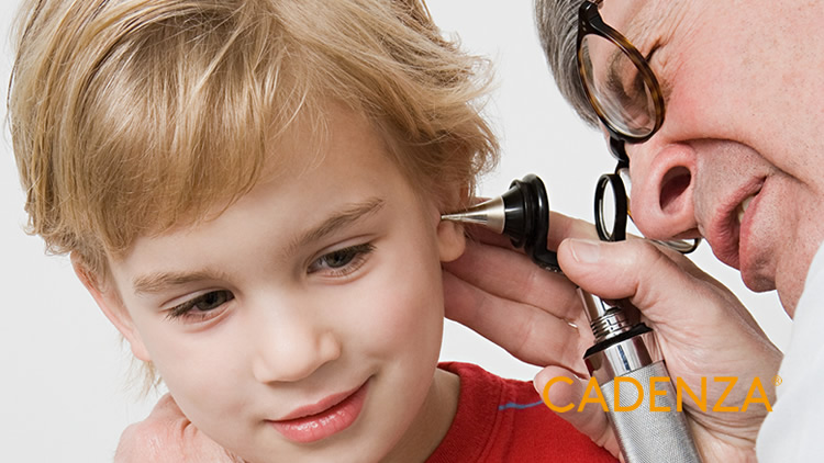 Check ears of hearing impaired children before wearing hearing aids