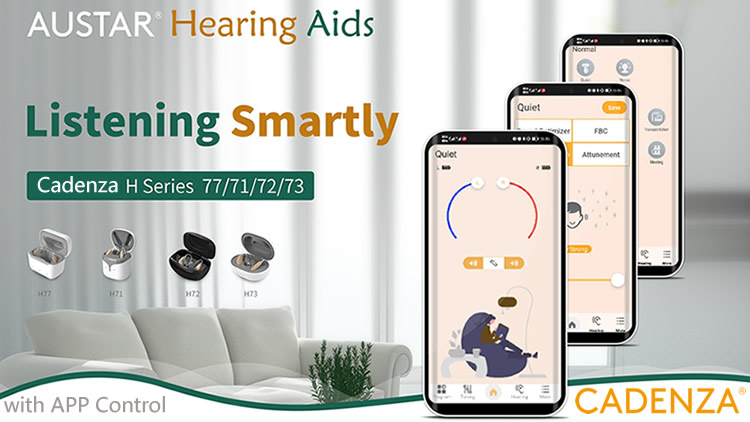 BTE Bluetooth Low Energy (BLE) Hearing Aids with APP Control
