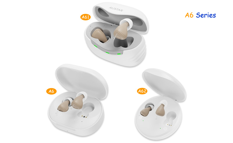 A6 OTC Digital Rechargeable hearing aids